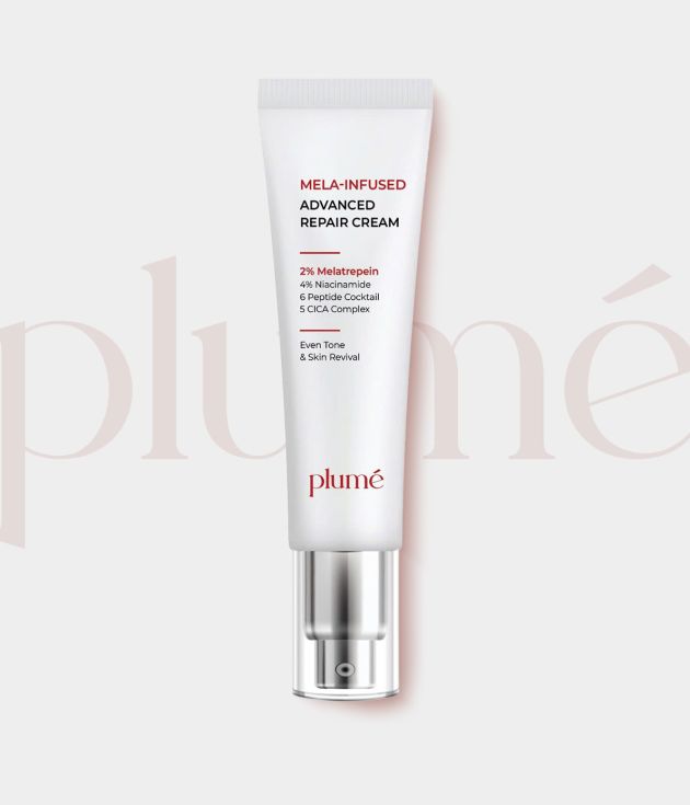 Mela-infused advanced repair cream